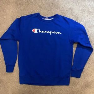 Blue Champion Crewneck ( M )